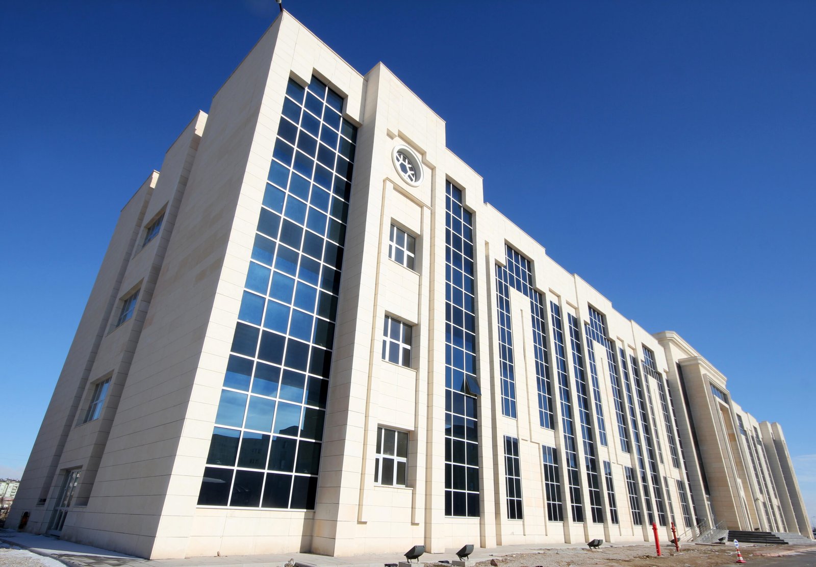 exterior of a modern office building